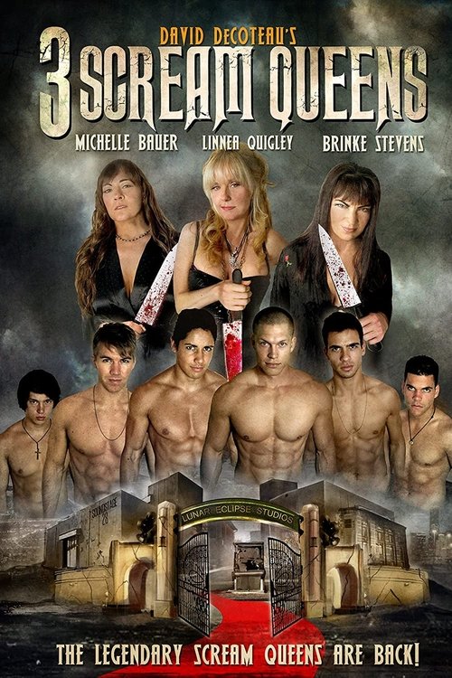 Movie poster for 3 Scream Queens (2014)