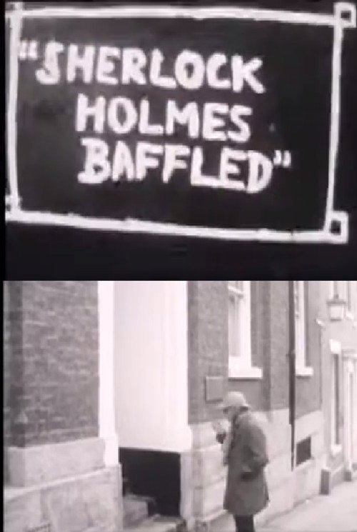 Movie poster for Sherlock Holmes Baffled (2004)