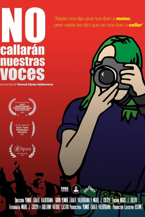 Movie poster for They Will Not Silence Our Voices (2020)