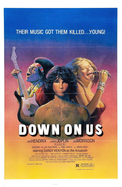 Movie poster for Down on Us (1984)