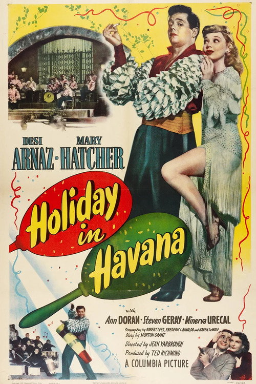 Movie poster for Holiday in Havana (1949)