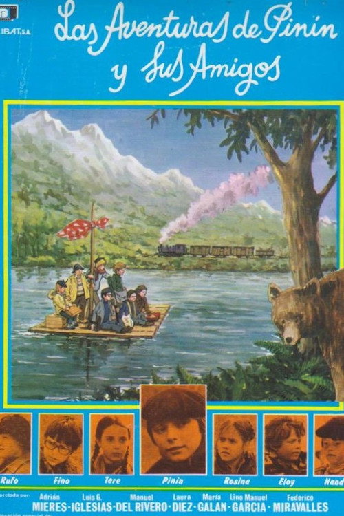 Movie poster for The adventures of Pinín and his friends (1979)