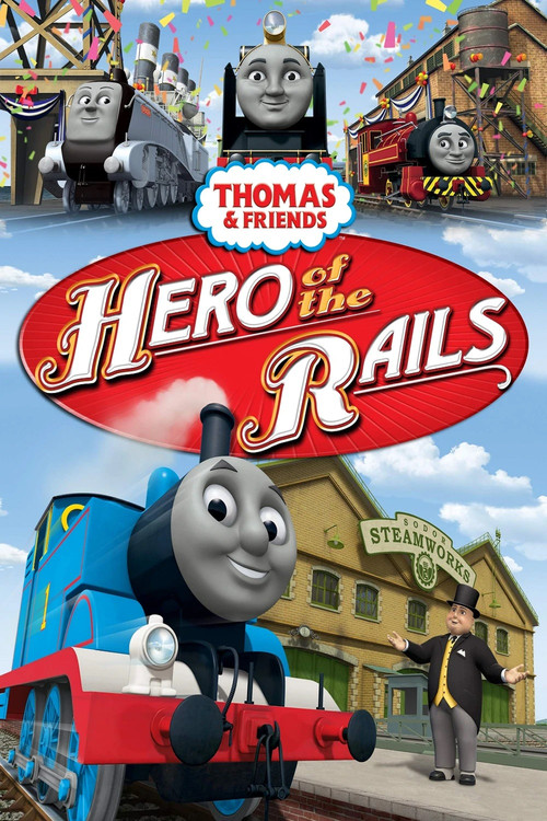 Movie poster for Thomas & Friends: Hero of the Rails (2009)
