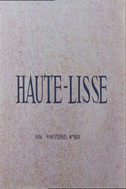 Movie poster for Haute-Lisse (1956)