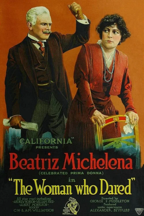 Movie poster for The Woman Who Dared (1916)