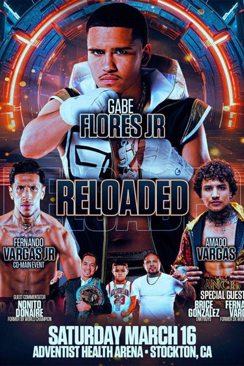 Movie poster for Gabriel Flores Jr vs. Julian Rodarte (2024)
