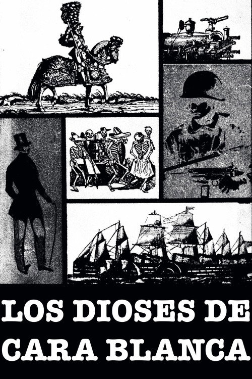 Movie poster for Los dioses de cara blanca (1977)