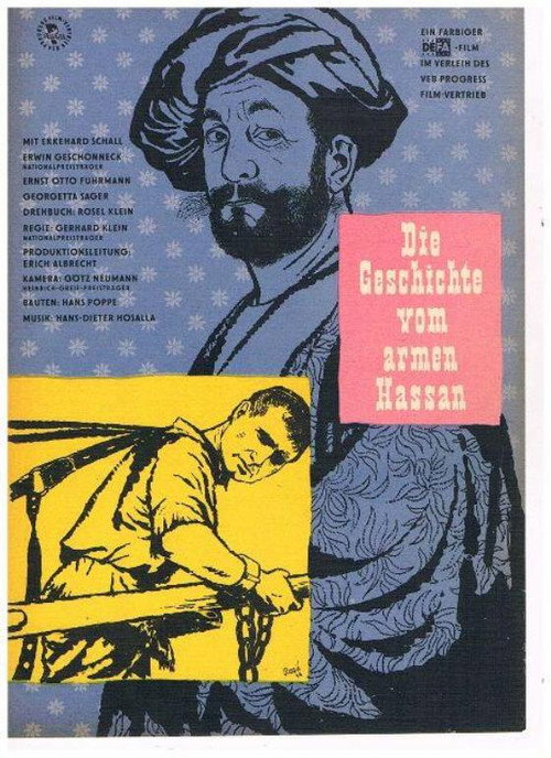 Movie poster for Die Geschichte vom armen Hassan (1958)
