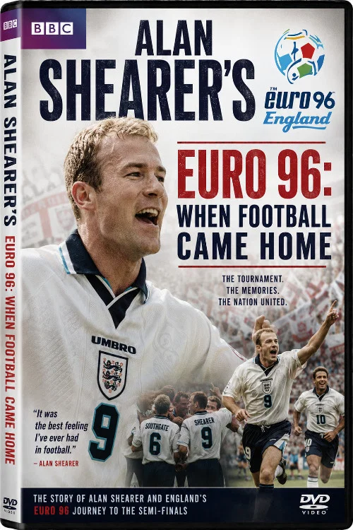 Movie poster for Alan Shearer's Euro 96: When Football Came Home (2016)