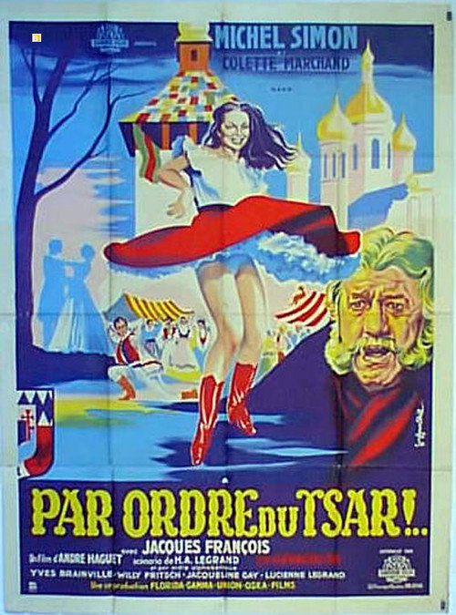 Movie poster for At the Order of the Czar (1954)
