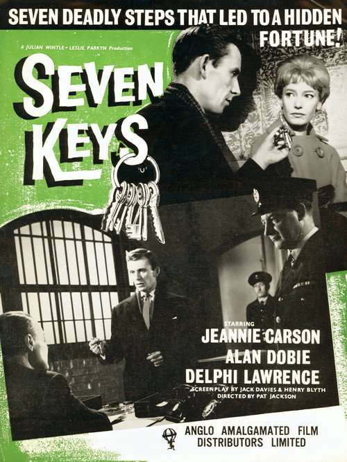 Movie poster for Seven Keys (1961)