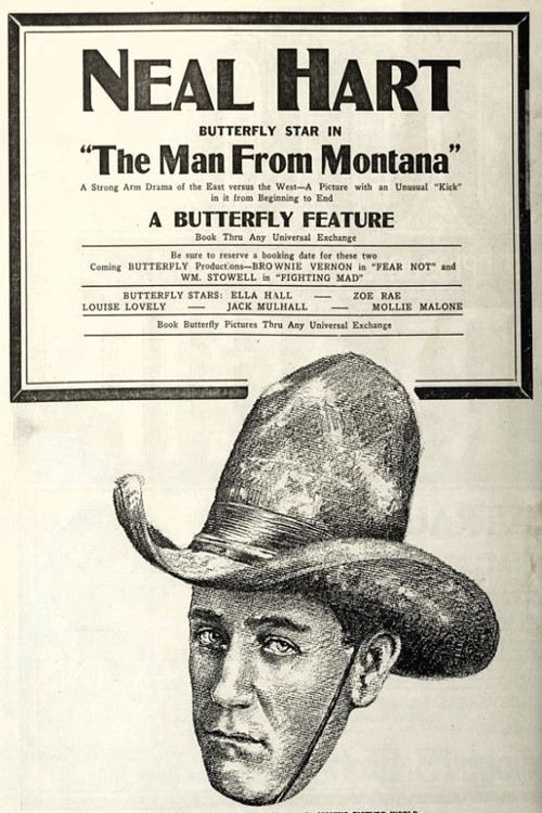 Movie poster for The Man from Montana (1917)