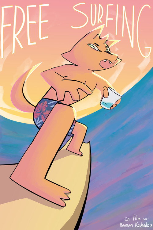 Movie poster for Free Surfing (2024)