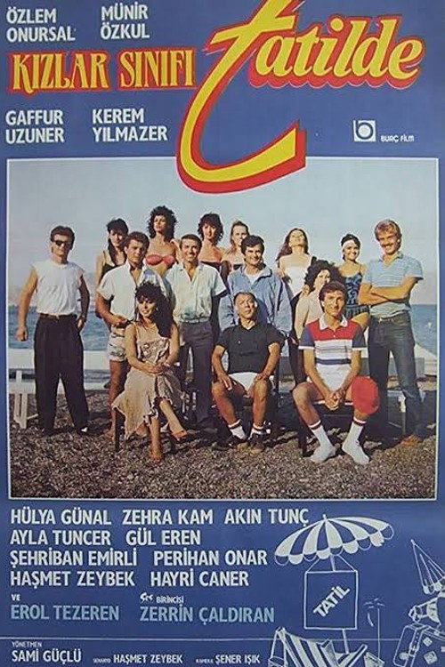 Movie poster for Kızlar Sınıfı Tatilde (1986)