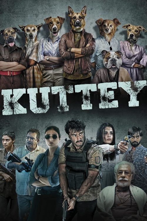 Movie poster for Kuttey (2023)