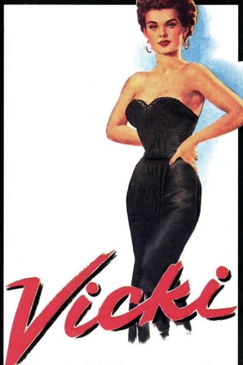 Movie poster for Vicki (1953)