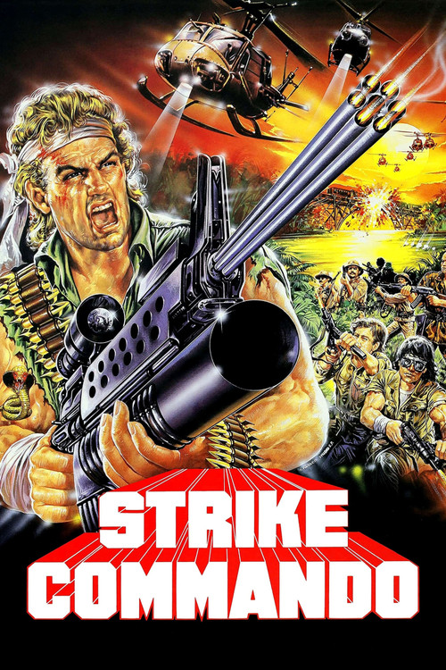 Movie poster for Strike Commando (1987)