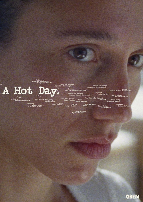 Movie poster for A Hot Day (2025)