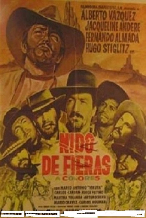 Movie poster for Nido de fieras (1971)