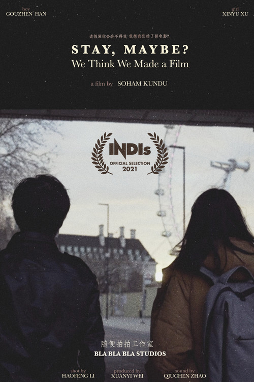 Movie poster for Stay Maybe? We Think We Made a Film (2020)