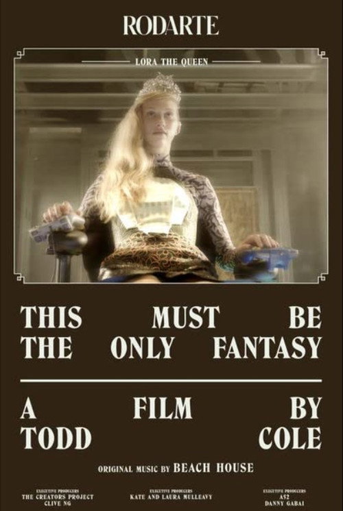 Movie poster for This Must Be the Only Fantasy (2013)