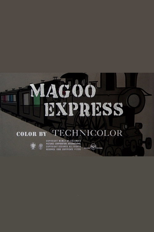 Movie poster for Magoo Express (1955)