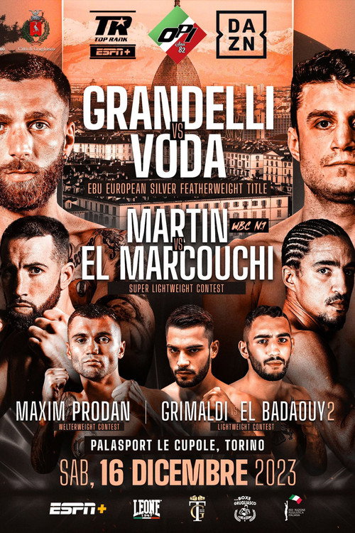 Movie poster for Francesco Grandelli vs. Stefan Voda (2023)