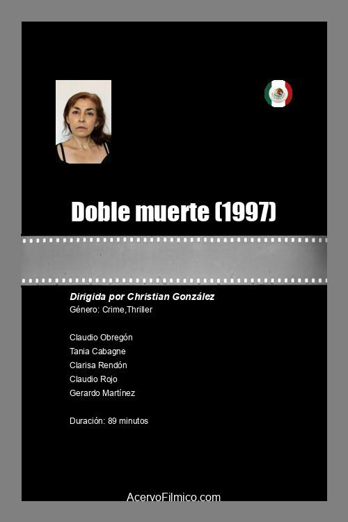 Movie poster for Doble muerte (1999)