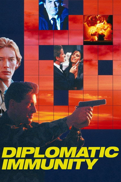 Movie poster for Diplomatic Immunity (1991)