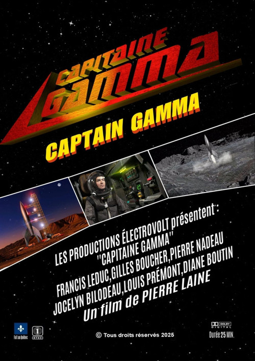 Movie poster for Capitaine gamma (2025)