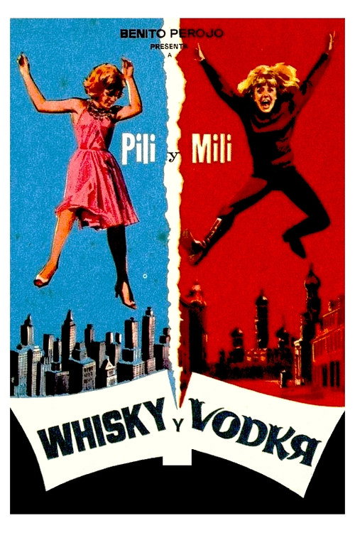 Movie poster for Whisky y vodka (1965)