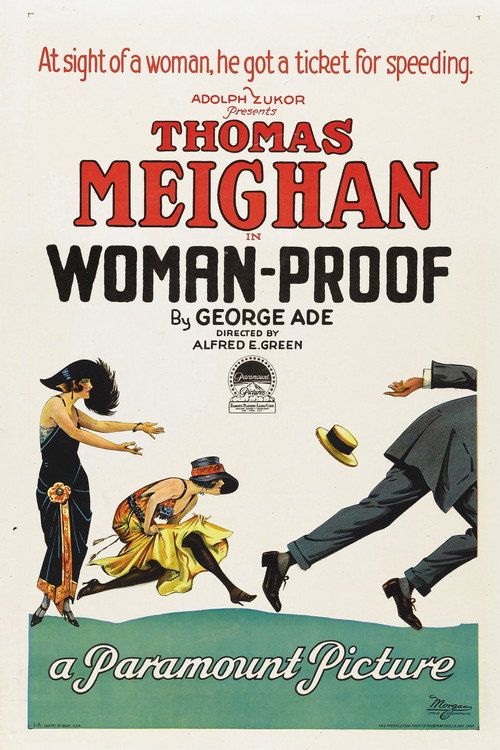 Movie poster for Woman-Proof (1923)