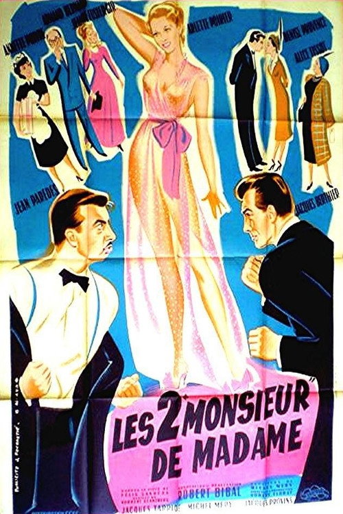 Movie poster for Les deux Monsieur de Madame (1951)