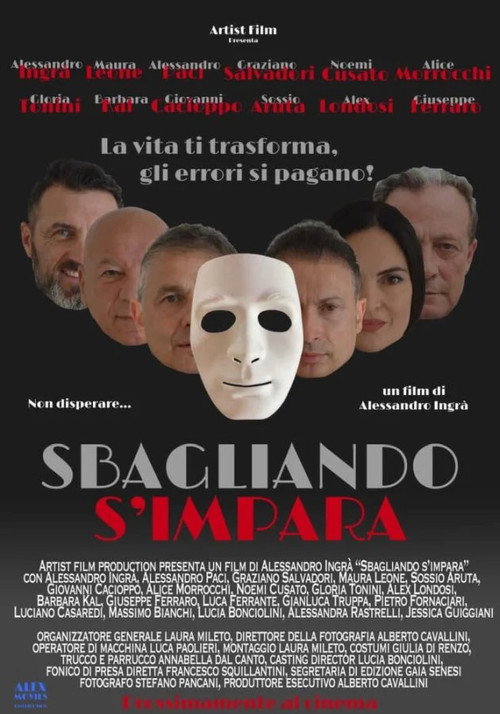 Movie poster for Sbagliando s’impara (2023)