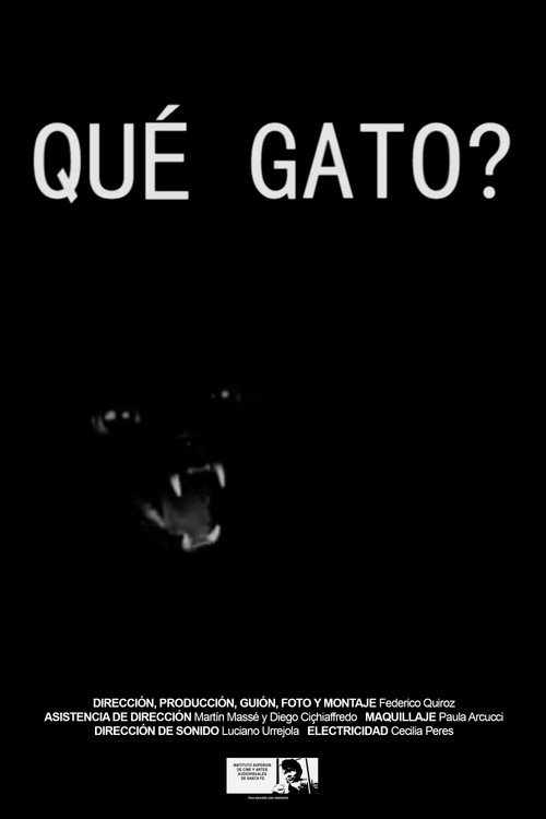 Movie poster for Qué gato? (2012)