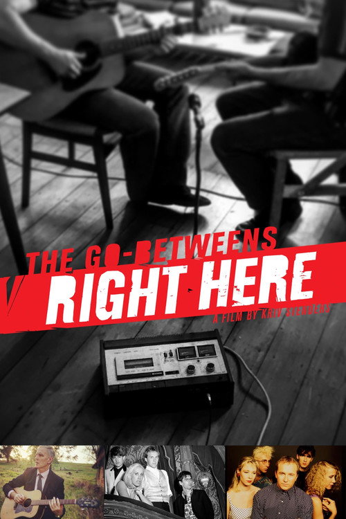 Movie poster for The Go-Betweens: Right Here (2017)