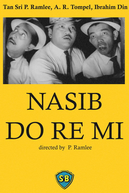 Movie poster for Nasib Do Re Mi (1966)