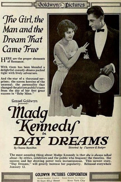 Movie poster for Day Dreams (1919)