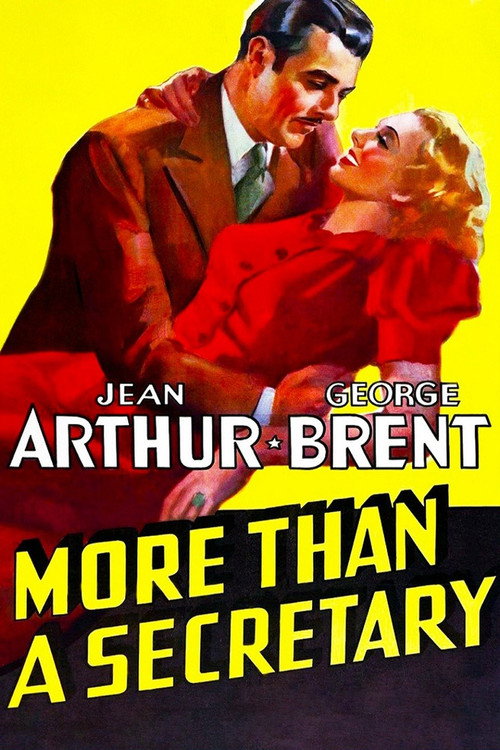 Movie poster for More Than a Secretary (1936)