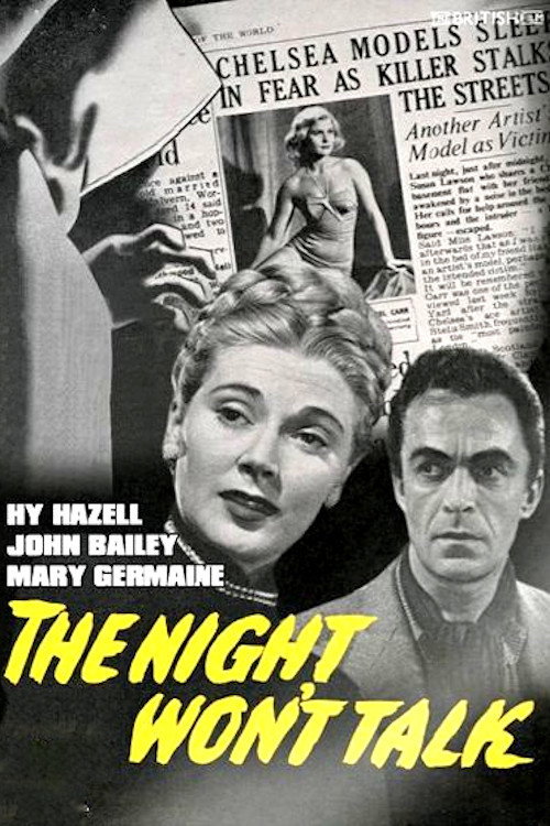 Movie poster for The Night Won't Talk (1952)