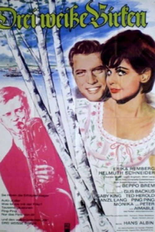 Movie poster for Drei weiße Birken (1961)