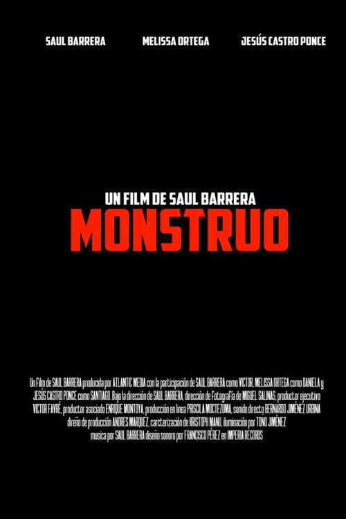 Movie poster for Monstruo (2025)