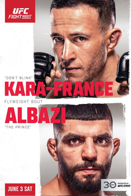 Movie poster for UFC on ESPN 46: Kara-France vs. Albazi (2023)