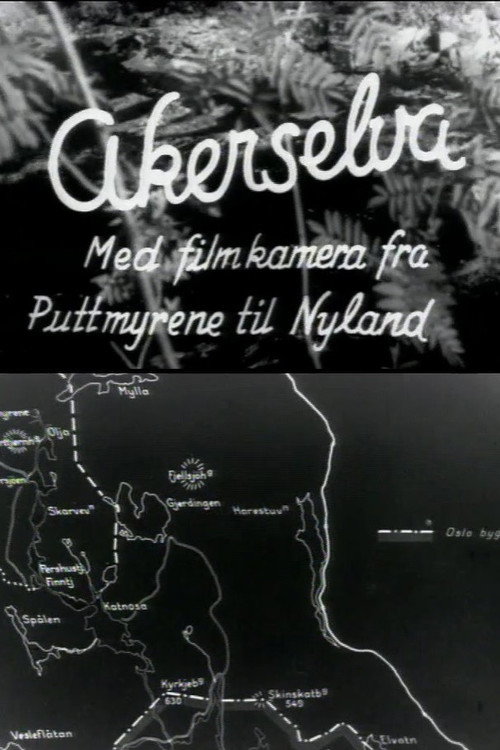 Movie poster for Oslofilm: Akerselva: Med filmkamera fra Puttmyrene til Nyland (1949)