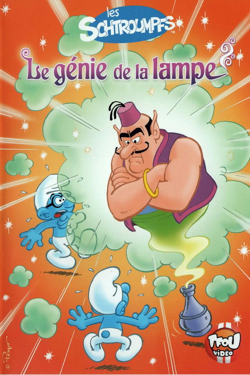 Movie poster for Les Schtroumpfs - Le Genie De La Lampe -