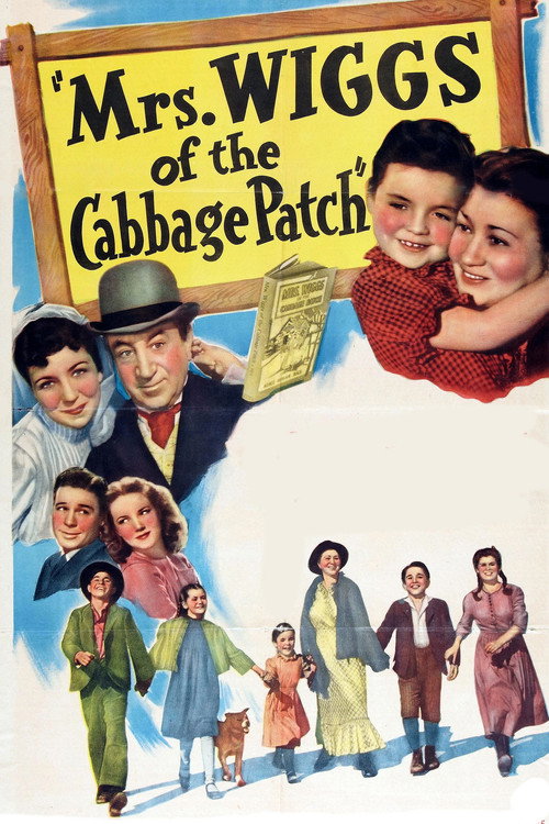 Movie poster for Mrs. Wiggs of the Cabbage Patch (1942)