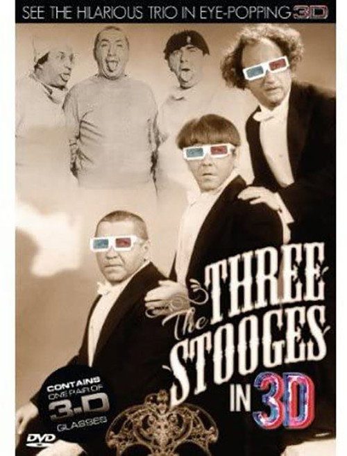 Movie poster for The Three Stooges in 3D (2012)