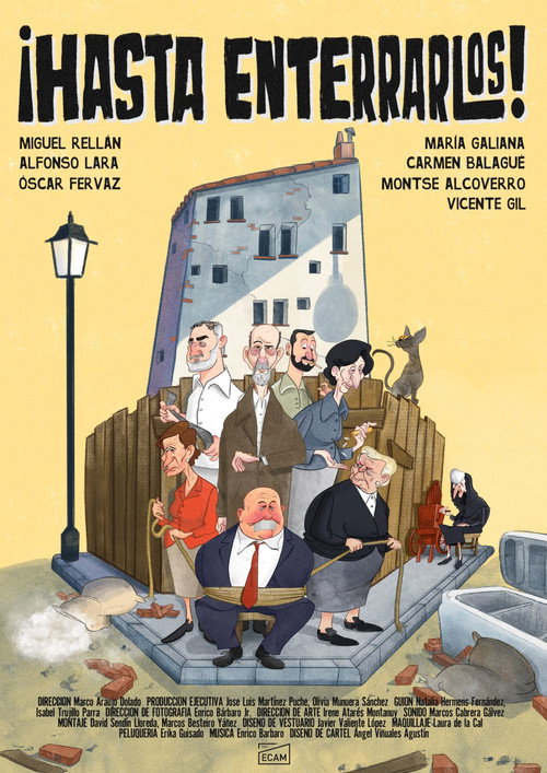 Movie poster for ¡Hasta enterrarlos! (2025)