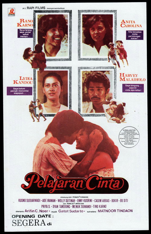 Movie poster for Pelajaran Cinta (1979)