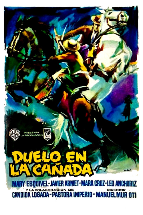 Movie poster for Duelo en la cañada (1959)